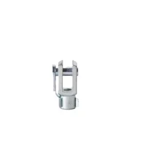 Machined Clevis – Plated Steel – Short Body MTC-8S-ZCHF short includes spring pin (21446)