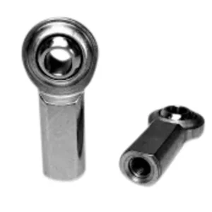 Plated Steel MPF Rod End - 5/16" x 5/16" (10408)