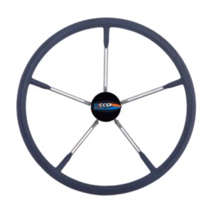 Stainless Steel Steering Wheel - Taurus (Grey) W22G